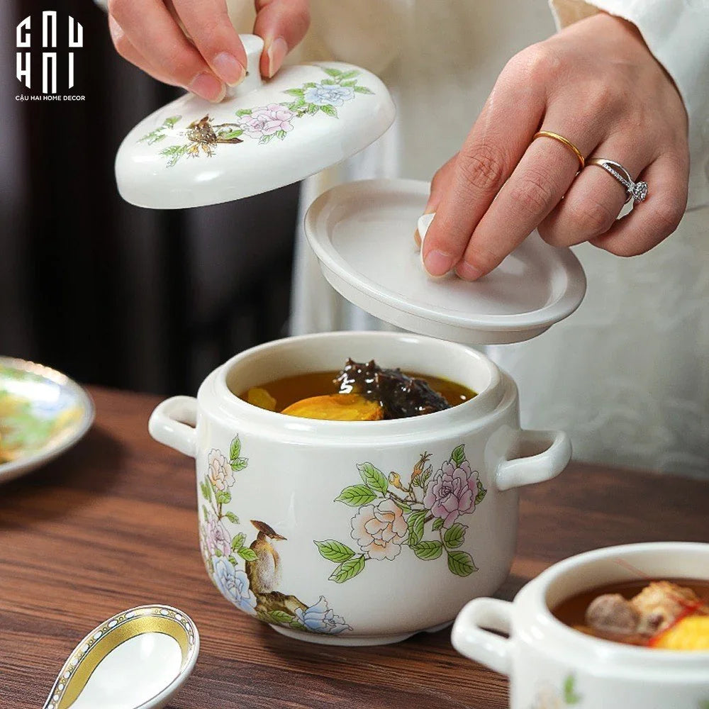 THỐ SỨ TUYẾT HOA MAI