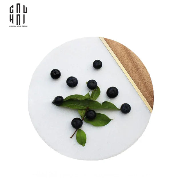 THỚT ĐÁ MARBLE - CHOPPING BOARD MARBLE PREMIUM-CẬU HAI HOME DECOR