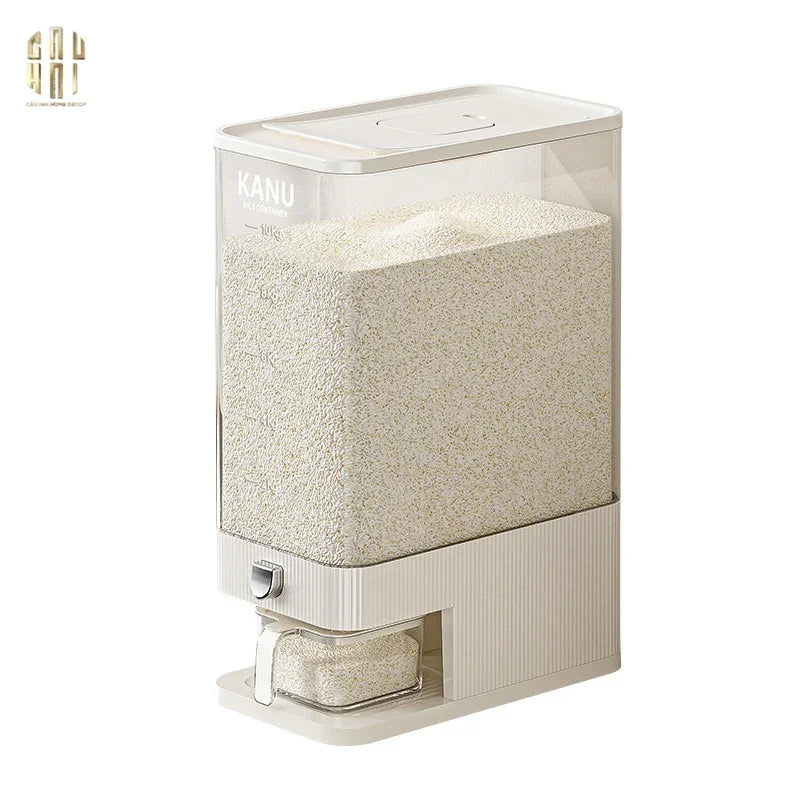 THÙNG ĐỰNG GẠO RICE KEEPER 10KG-CẬU HAI HOME DECOR