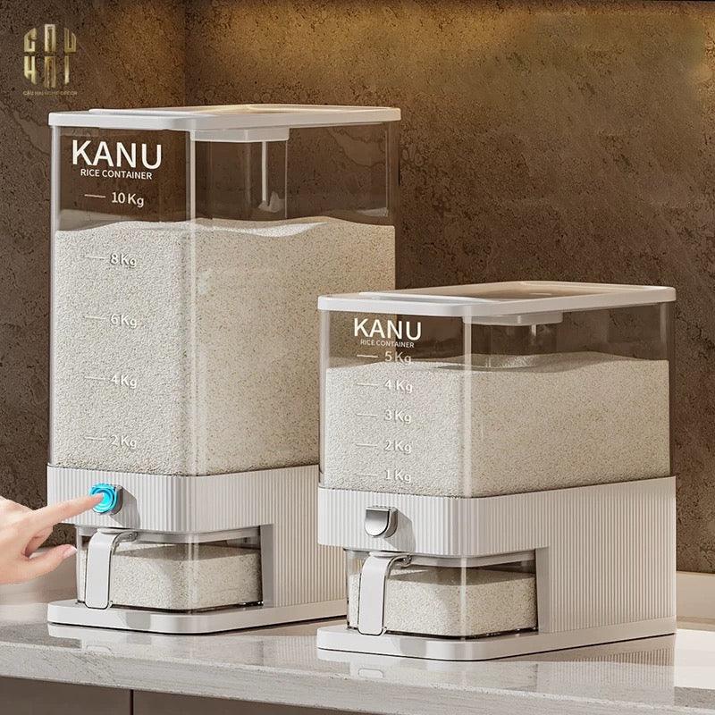 THÙNG ĐỰNG GẠO RICE KEEPER 10KG-CẬU HAI HOME DECOR