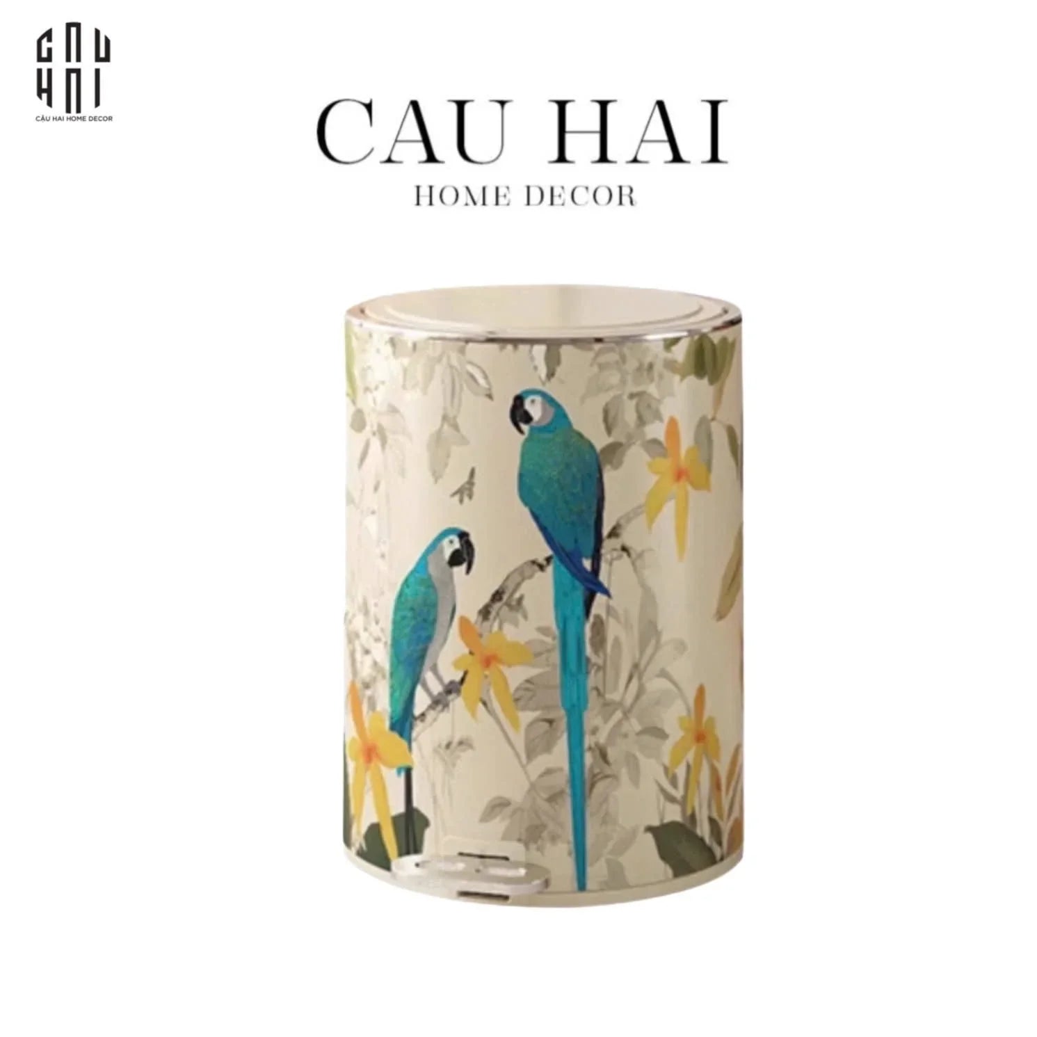 THÙNG RÁC 3 LỚP BỌC DA RIO 15L