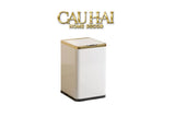 Thùng Rác Cảm Biến Vuông - Gold Ligne Hybrid Trash Cans 15L-Thùng Rác-CẬU HAI HOME DECOR