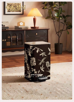 Thùng Rác Cao Cấp Bọc Da Dragonfly 15L-Thùng Rác-CẬU HAI HOME DECOR