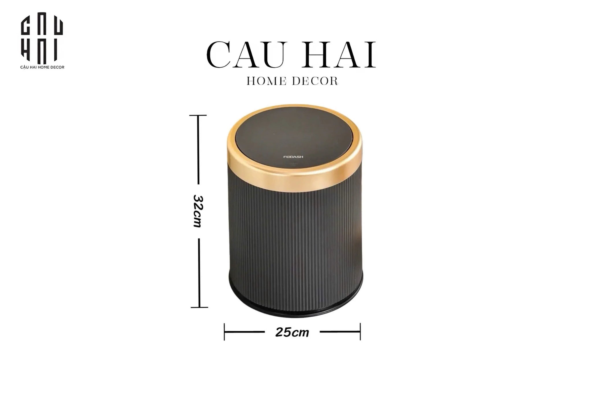 THÙNG RÁC DRUM GRIS 15L