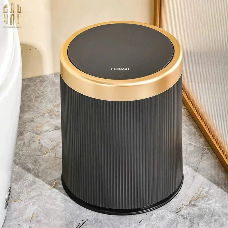 THÙNG RÁC DRUM GRIS 15L