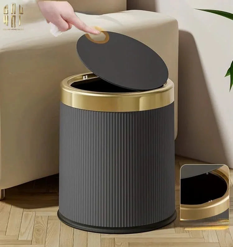 THÙNG RÁC DRUM GRIS 15L