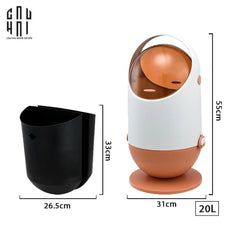 thung-rac-finch-20l-orange-cau-hai-home-decor-2 - CẬU HAI HOME DECOR