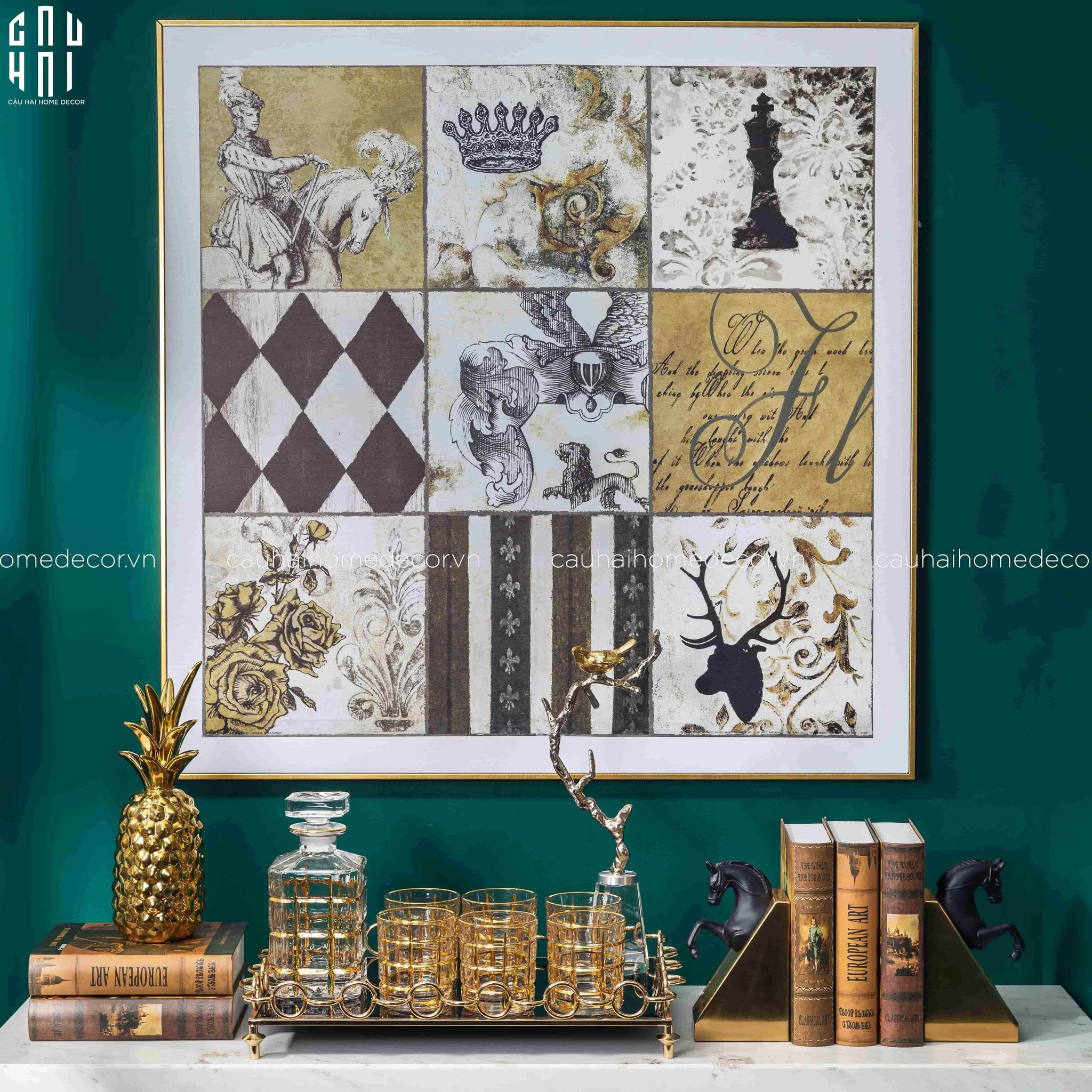 TRANH CANVAS B-GLORY II 90X90 CM