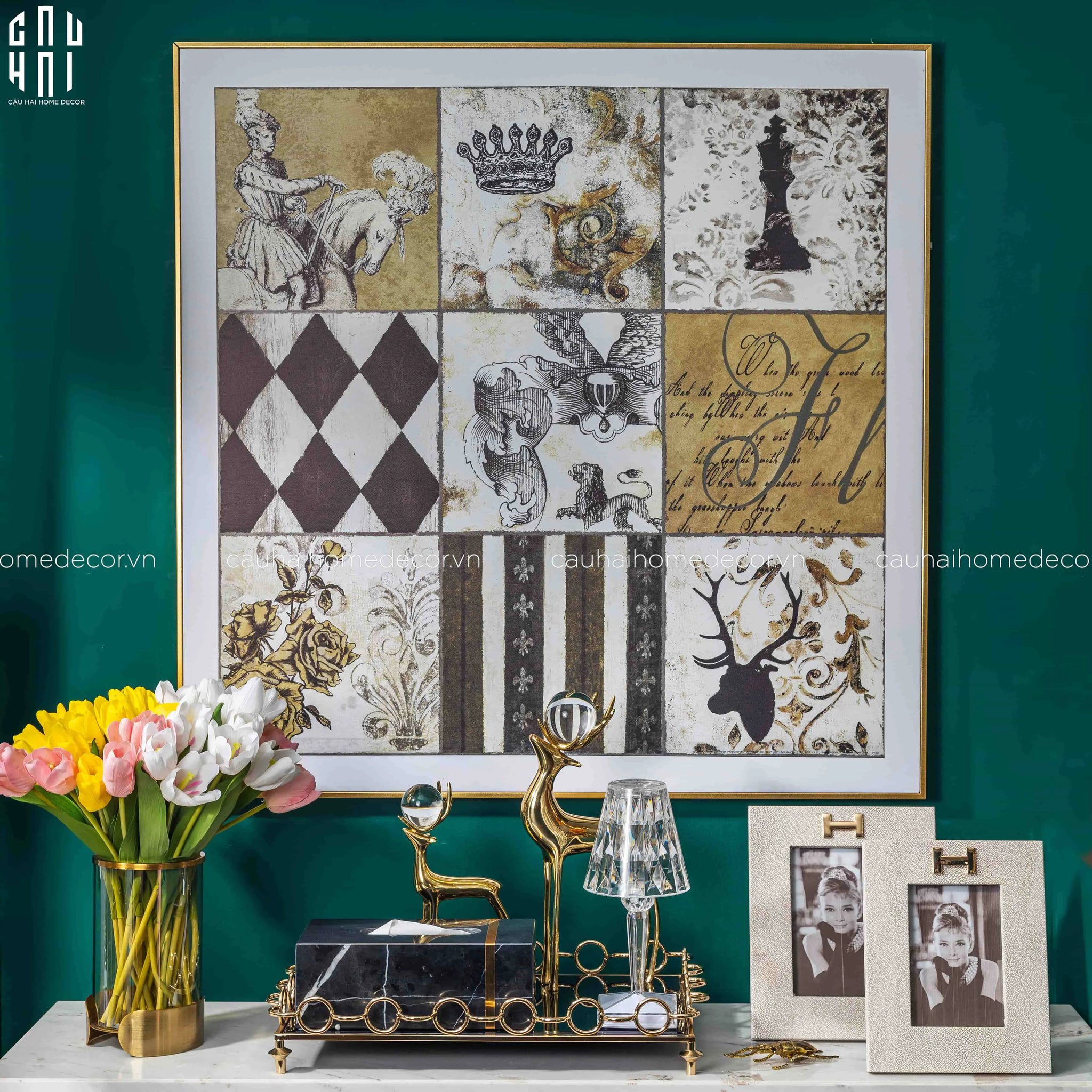 TRANH CANVAS B-GLORY II 90X90 CM