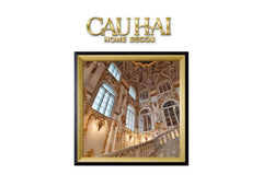tranh-canvas-barocco-imperial-grand-staircase-100x100cm-woody-glass-cau-hai-home-decor - CẬU HAI HOME DECOR