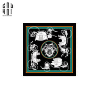 tranh-canvas-black-white-rickshaw-90x90cm-cau-hai-home-decor - CẬU HAI HOME DECOR
