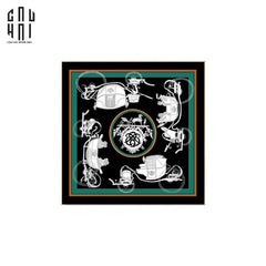 tranh-canvas-black-white-rickshaw-90x90cm-cau-hai-home-decor - CẬU HAI HOME DECOR