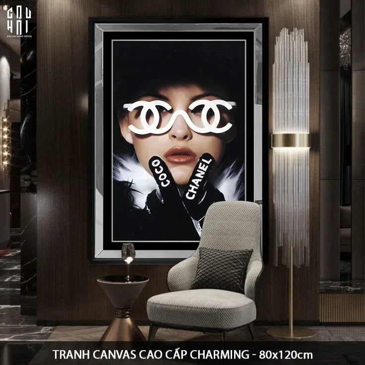 TRANH CANVAS CAO CẤP CHARMING 80X120CM