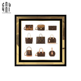 TRANH CANVAS CAO CẤP L MONOGRAM LUXURY 90X90CM