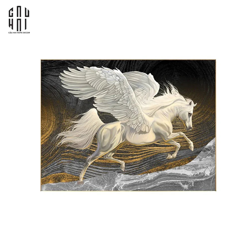 TRANH CANVAS CHEVAL VOLANT