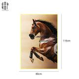 TRANH CANVAS GALLOPING 80X110CM