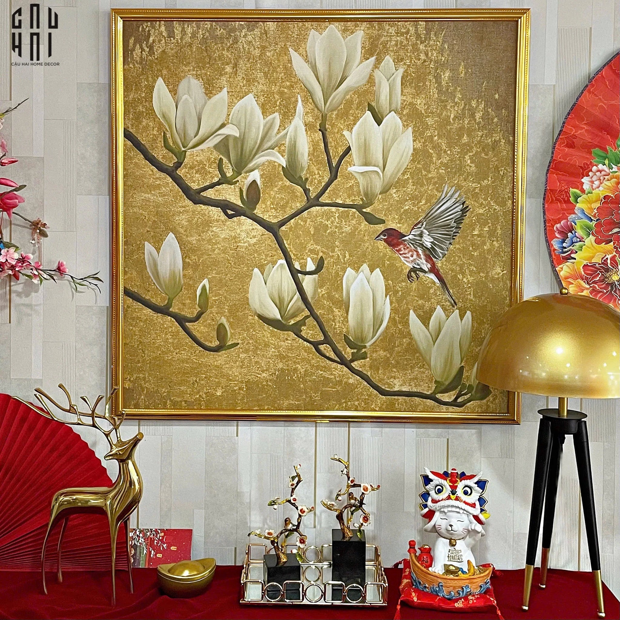 TRANH CANVAS KIM VẠN PHÚC 90X90CM