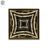 TRANH CANVAS LA CHAINE NOIR 90X90CM