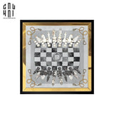 TRANH CANVAS MAJESTIC CHESSBOARD 93X93CM