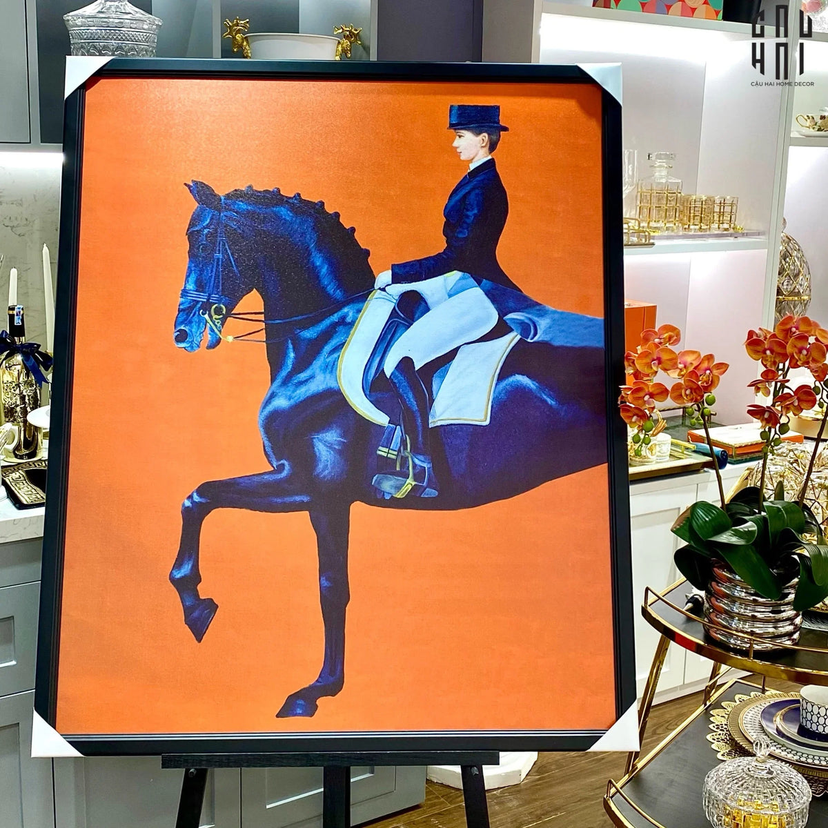 Tranh Canvas O-Horseman 80X110Cm-TRANH TREO TƯỜNG-CẬU HAI HOME DECOR