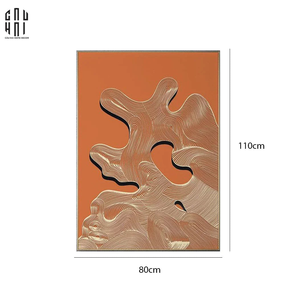 TRANH CANVAS O-RIPPLE 80X110CM
