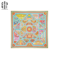 tranh-canvas-pyramid-90x90cm-cau-hai-home-decor - CẬU HAI HOME DECOR