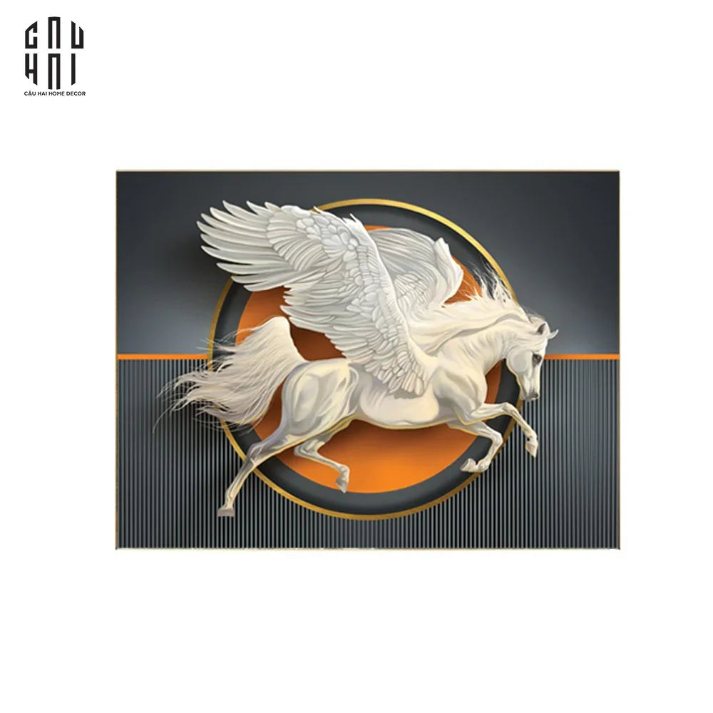TRANH CANVAS ROYAL FLYING HORSE