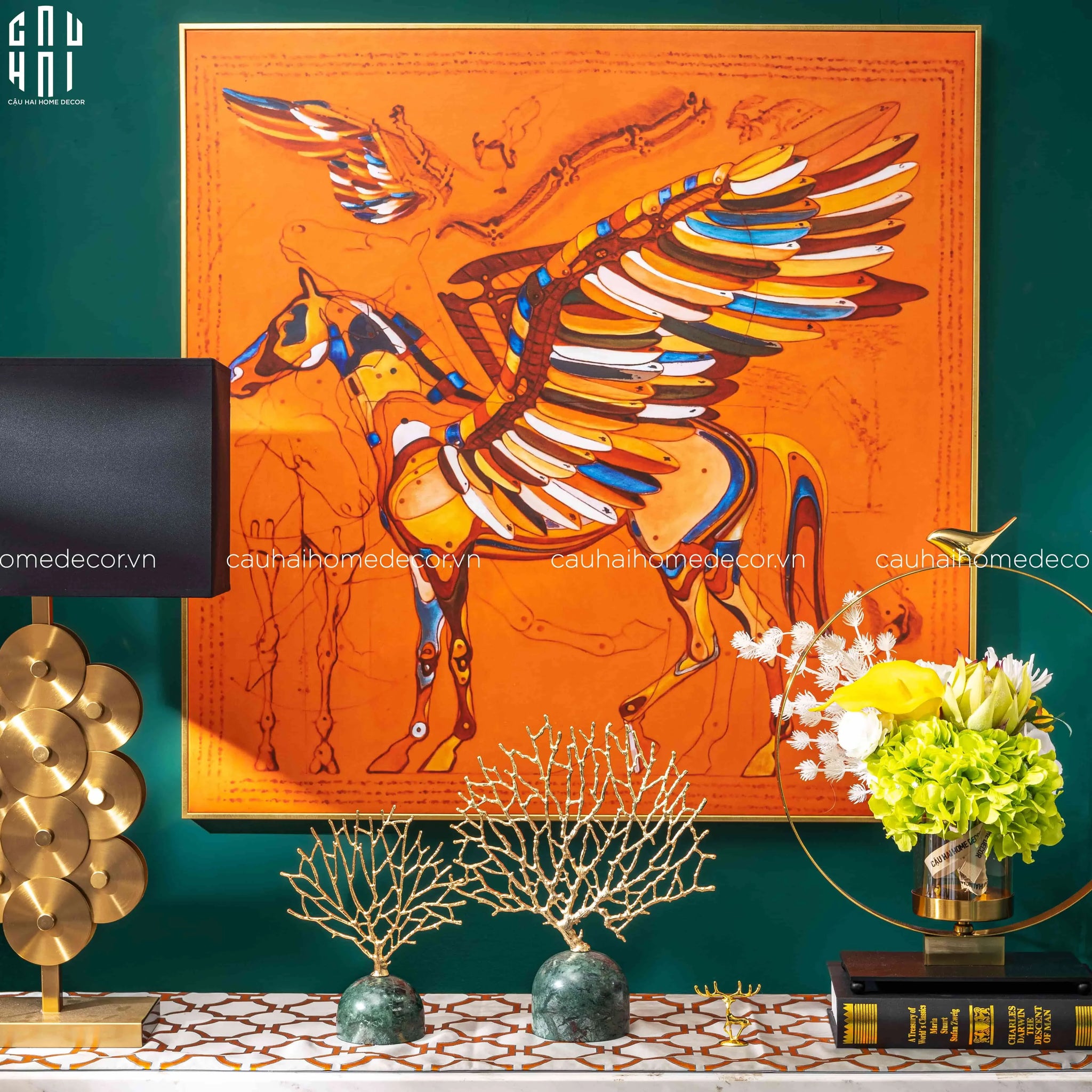 TRANH CANVAS S-PEGASUS 90X90 CM