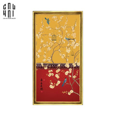 tranh-canvas-spring-canari-70x130cm-khung-co-dien-cau-hai-home-decor - CẬU HAI HOME DECOR
