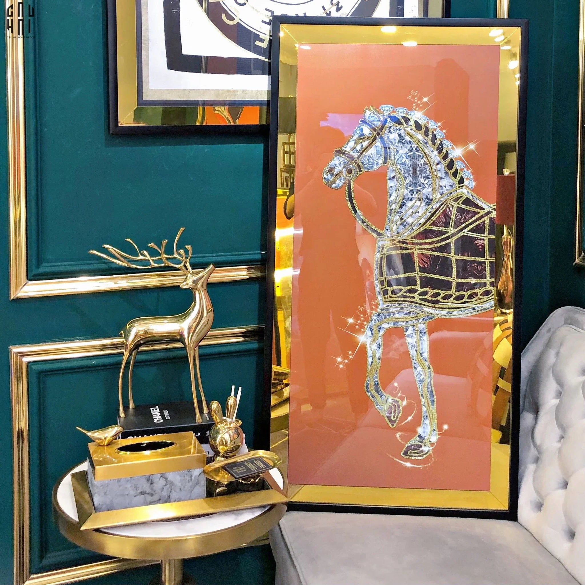 TRANH CANVAS TREO TƯỜNG H-BLING BLING 63X123CM