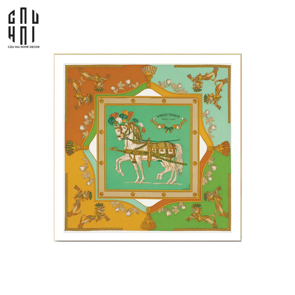 TRANH CANVAS TWIN COURSIER 90X90CM