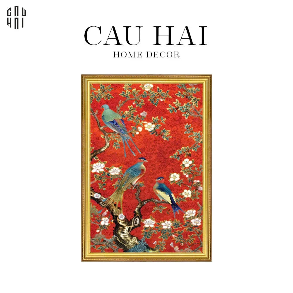 TRANH CANVAS VẠN LỘC TÙNG LÂM 80X120CM