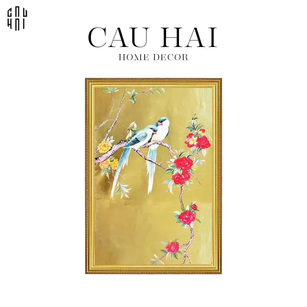 TRANH CANVAS XUÂN ĐÀO 80X120CM