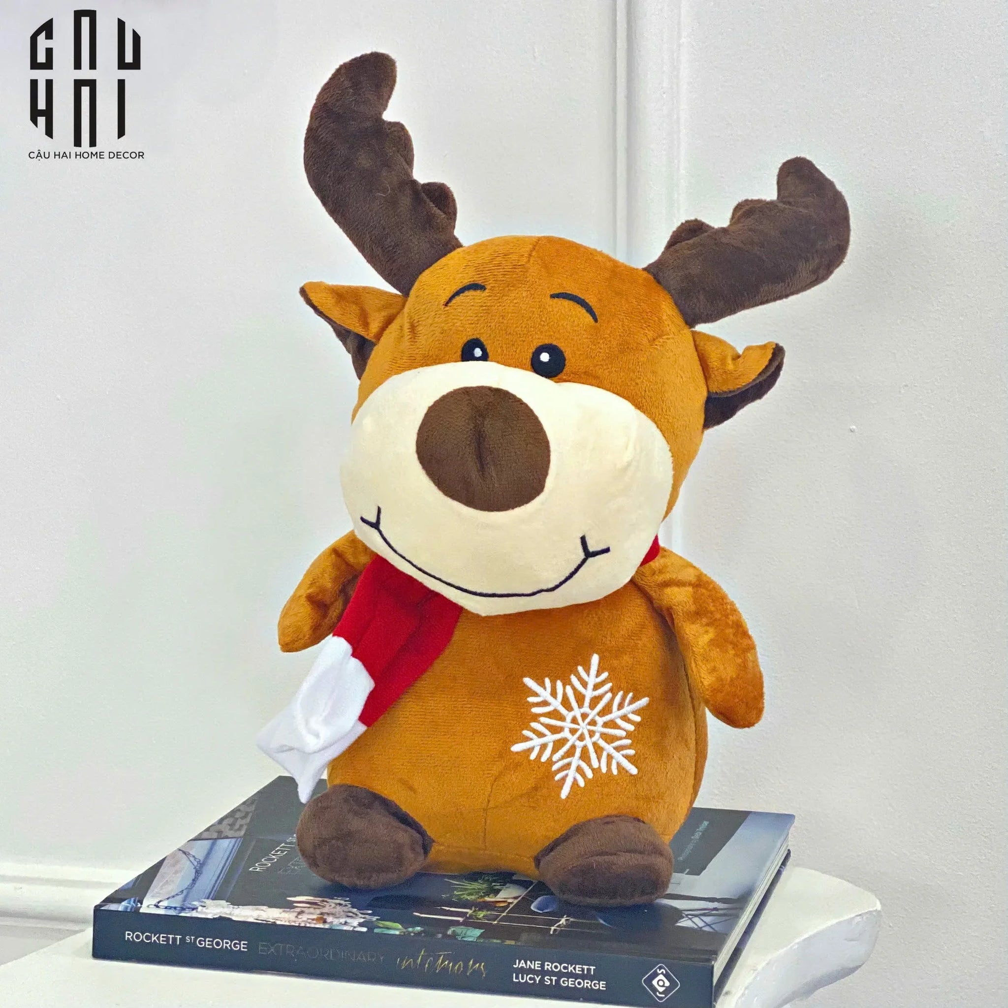 TUẦN LỘC - BROWNIE CUTIE REINDEER-CẬU HAI HOME DECOR