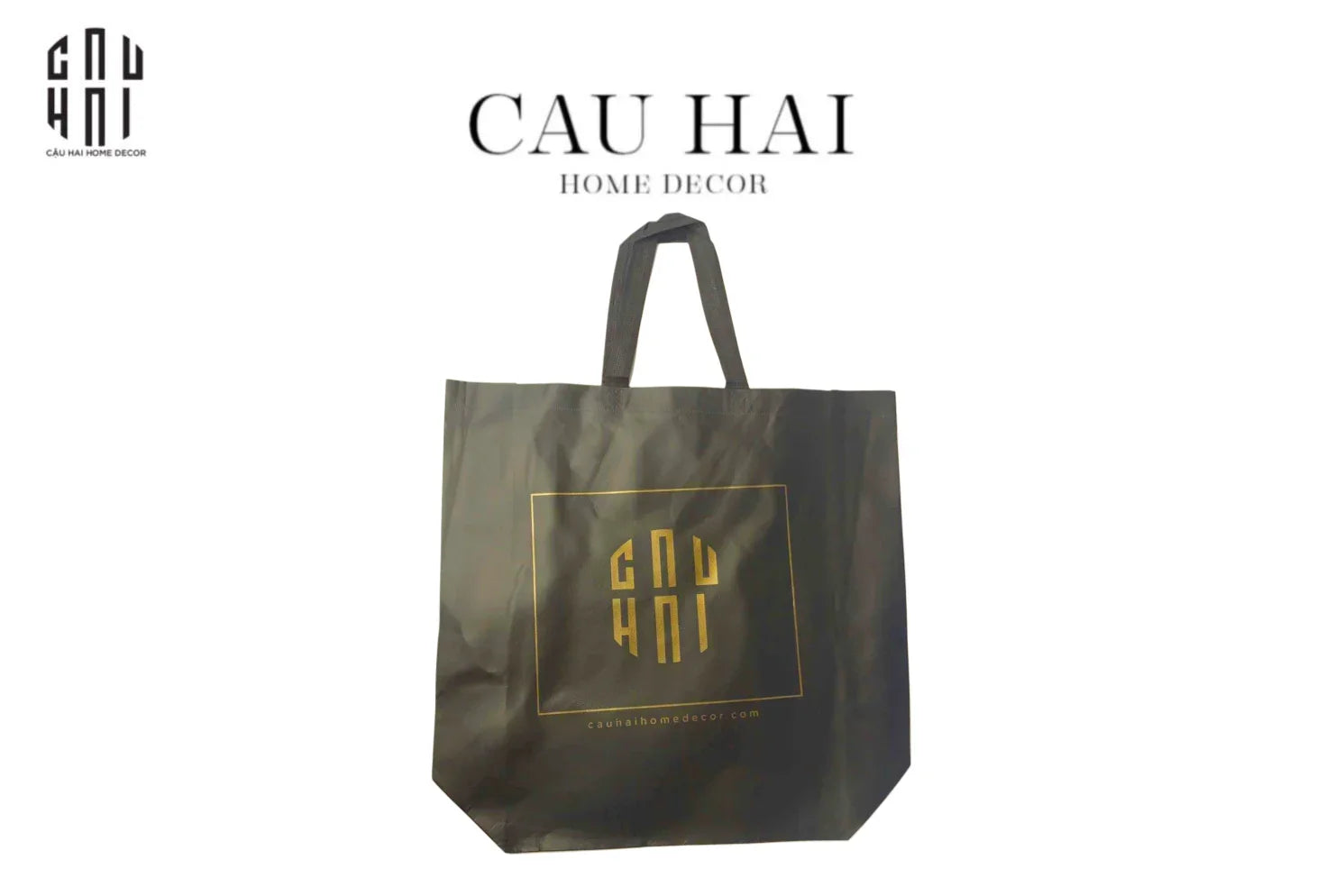 TÚI CẬU HAI LỚN - BLACK-CẬU HAI HOME DECOR