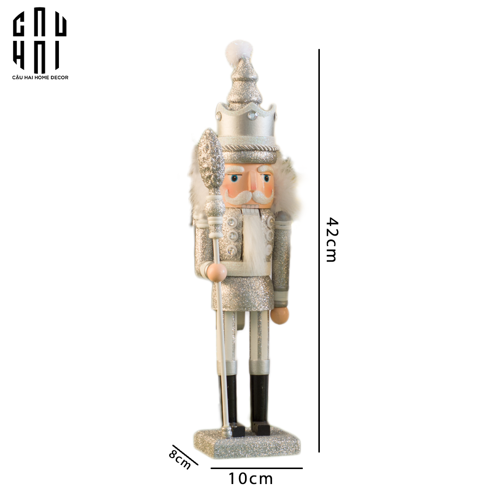 TƯỢNG CHÚ LÍNH CHÌ - MUSKERTEER NUTCRACKER PREMIUM-CẬU HAI HOME DECOR