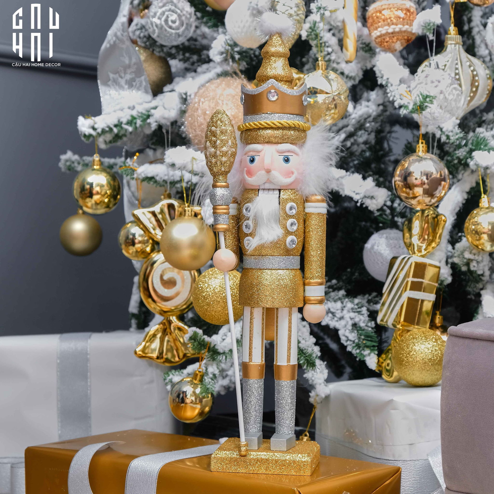 TƯỢNG CHÚ LÍNH CHÌ - MUSKERTEER NUTCRACKER PREMIUM-CẬU HAI HOME DECOR