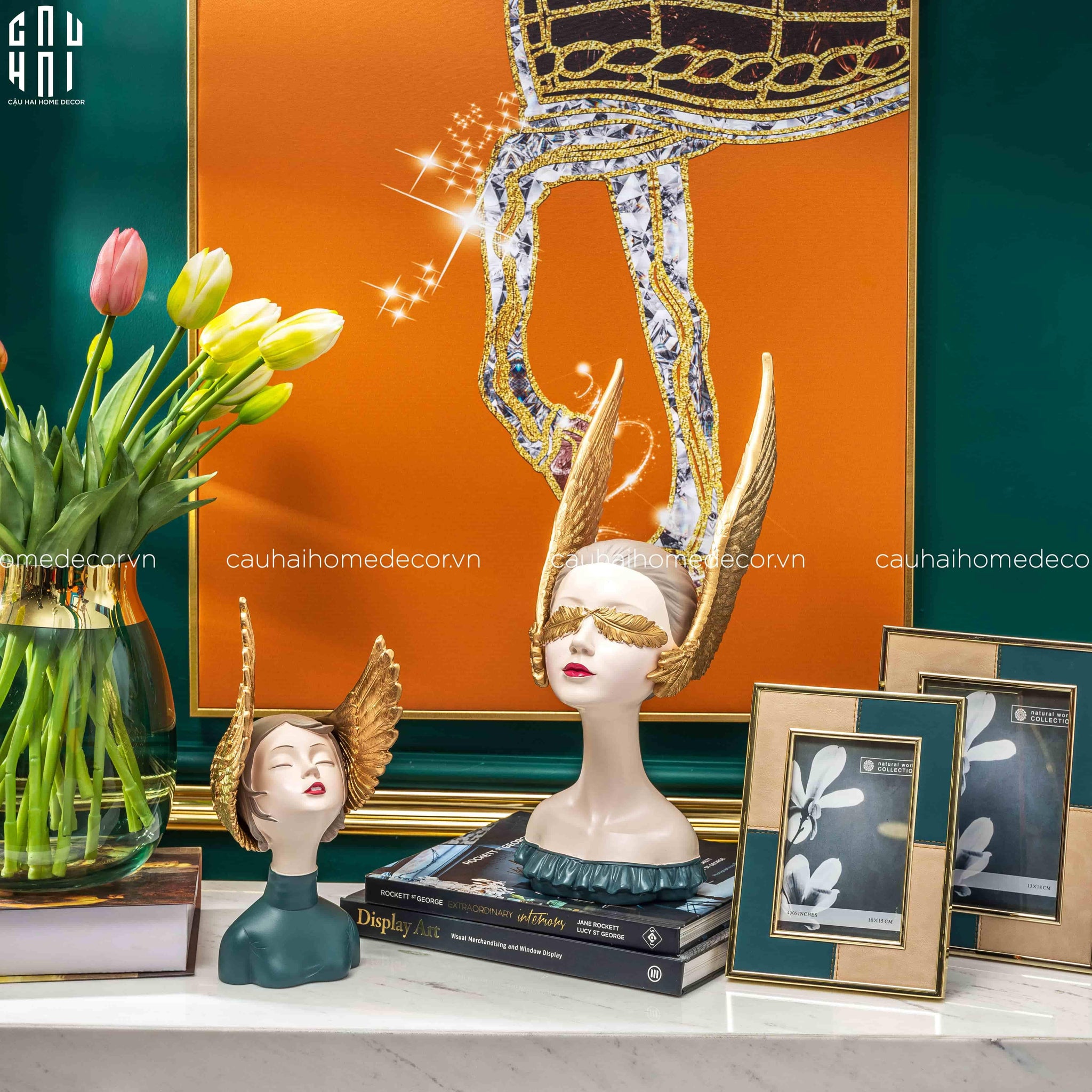 TƯỢNG CÔ GÁI JR ANGELINA H28