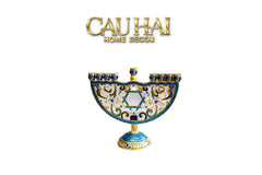 Tượng Đế Nến Babylon Byzantines Golden Era Ancient Decor Object 16.5x20-TƯỢNG TRANG TRÍ-CẬU HAI HOME DECOR
