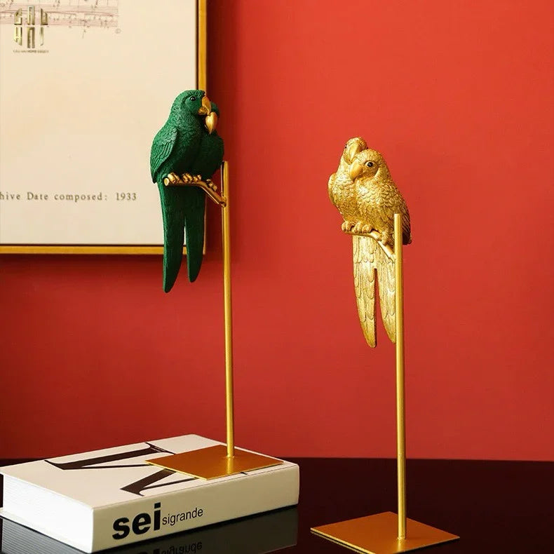 TƯỢNG EDEN'S PARROT - EMERALD