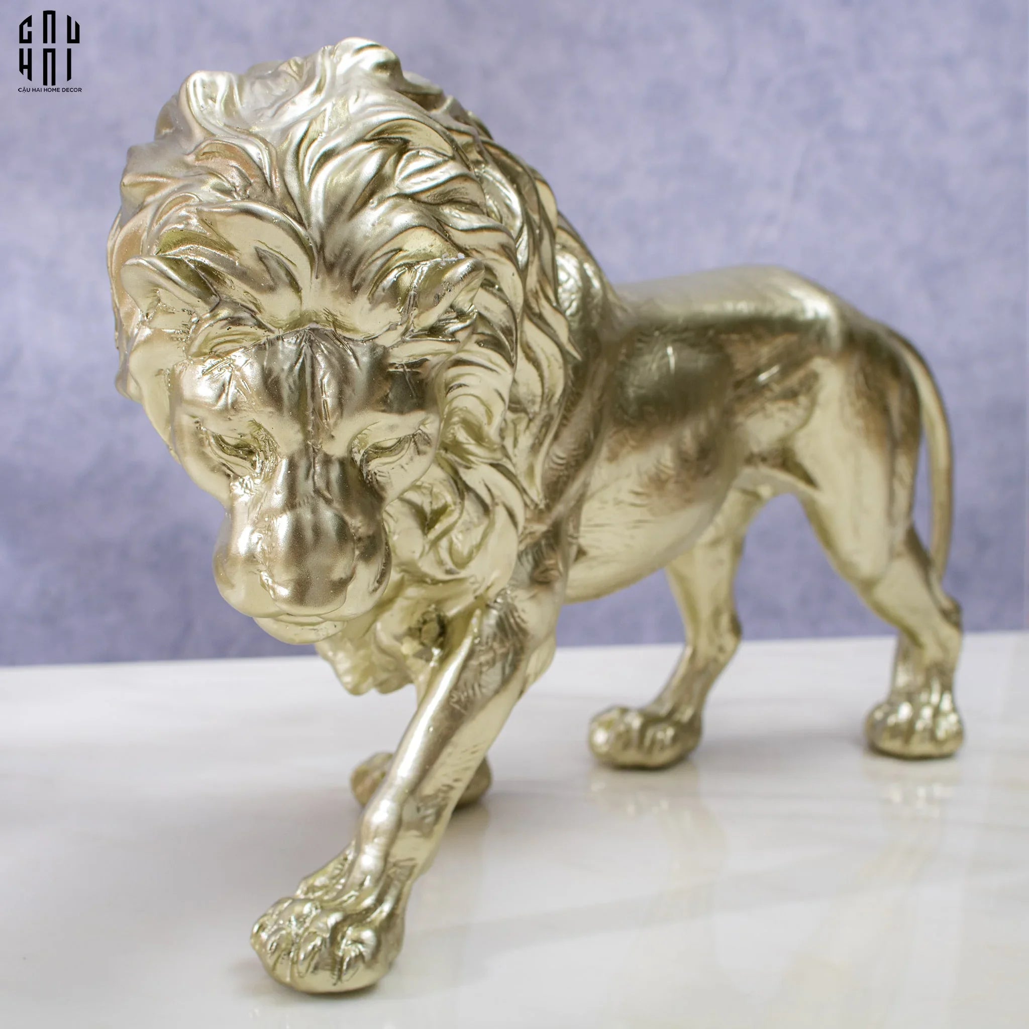 Tượng euLion King Ss25-TƯỢNG TRANG TRÍ-CẬU HAI HOME DECOR