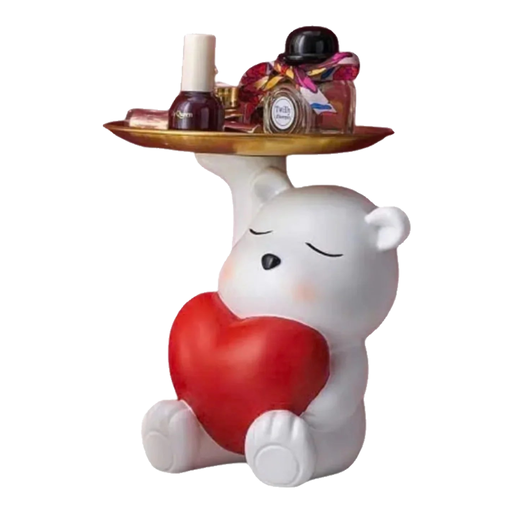 Tượng Figurine Teddy Of Sweetheart