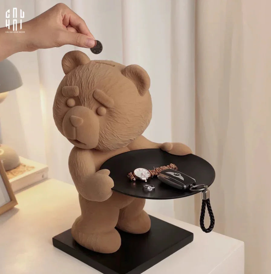 TƯỢNG GẤU SUPER BROWNIE VELVET BEAR