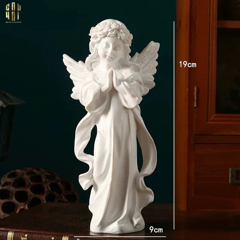 TƯỢNG GOLDEN JR ANGEL DÁT VÀNG 24K