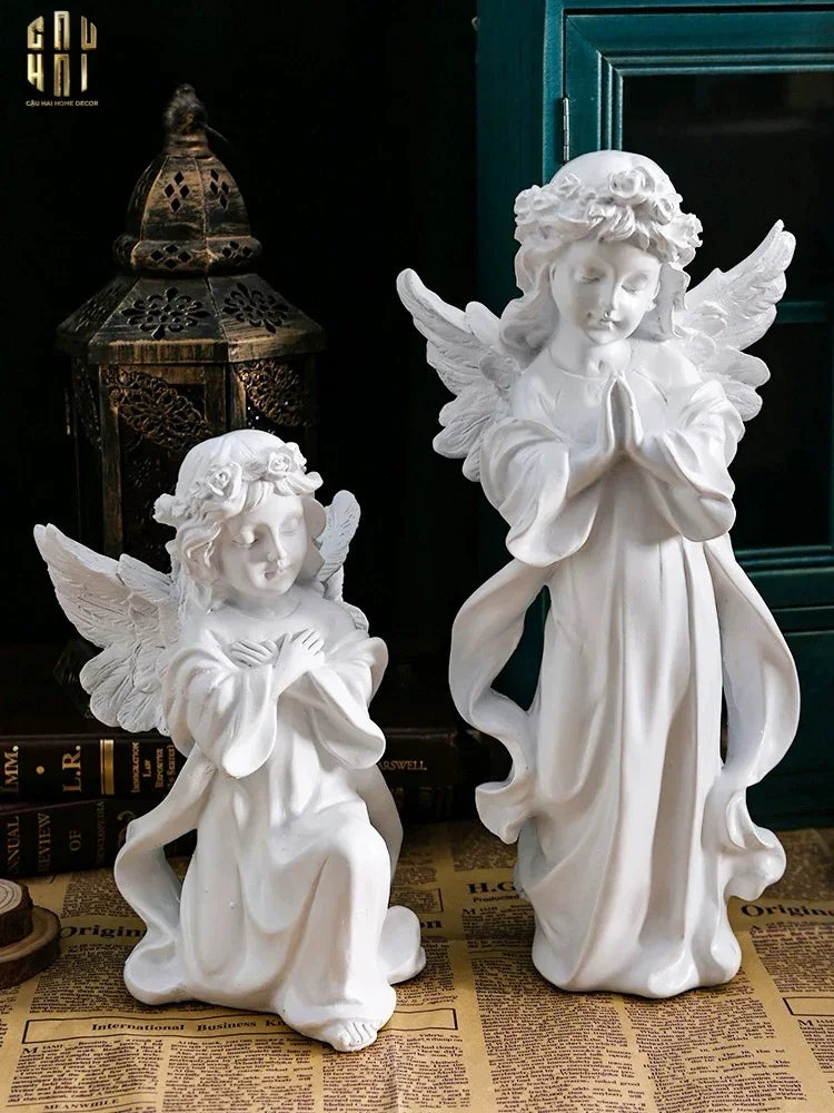 TƯỢNG GOLDEN JR ANGEL DÁT VÀNG 24K