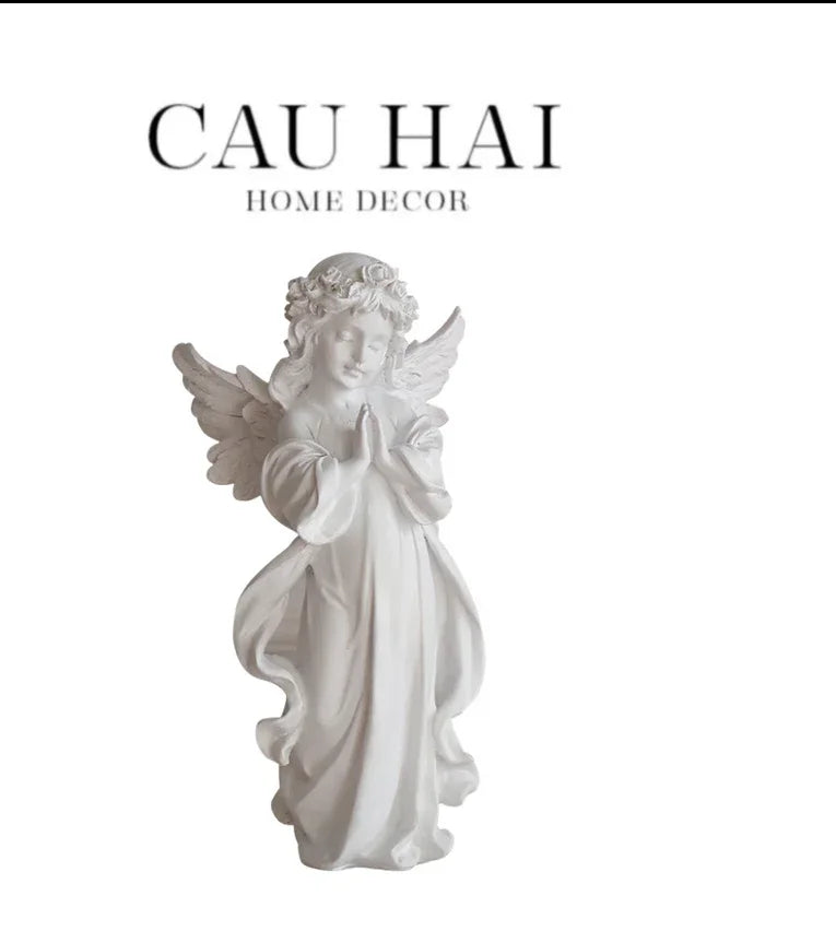 TƯỢNG GOLDEN JR ANGEL DÁT VÀNG 24K