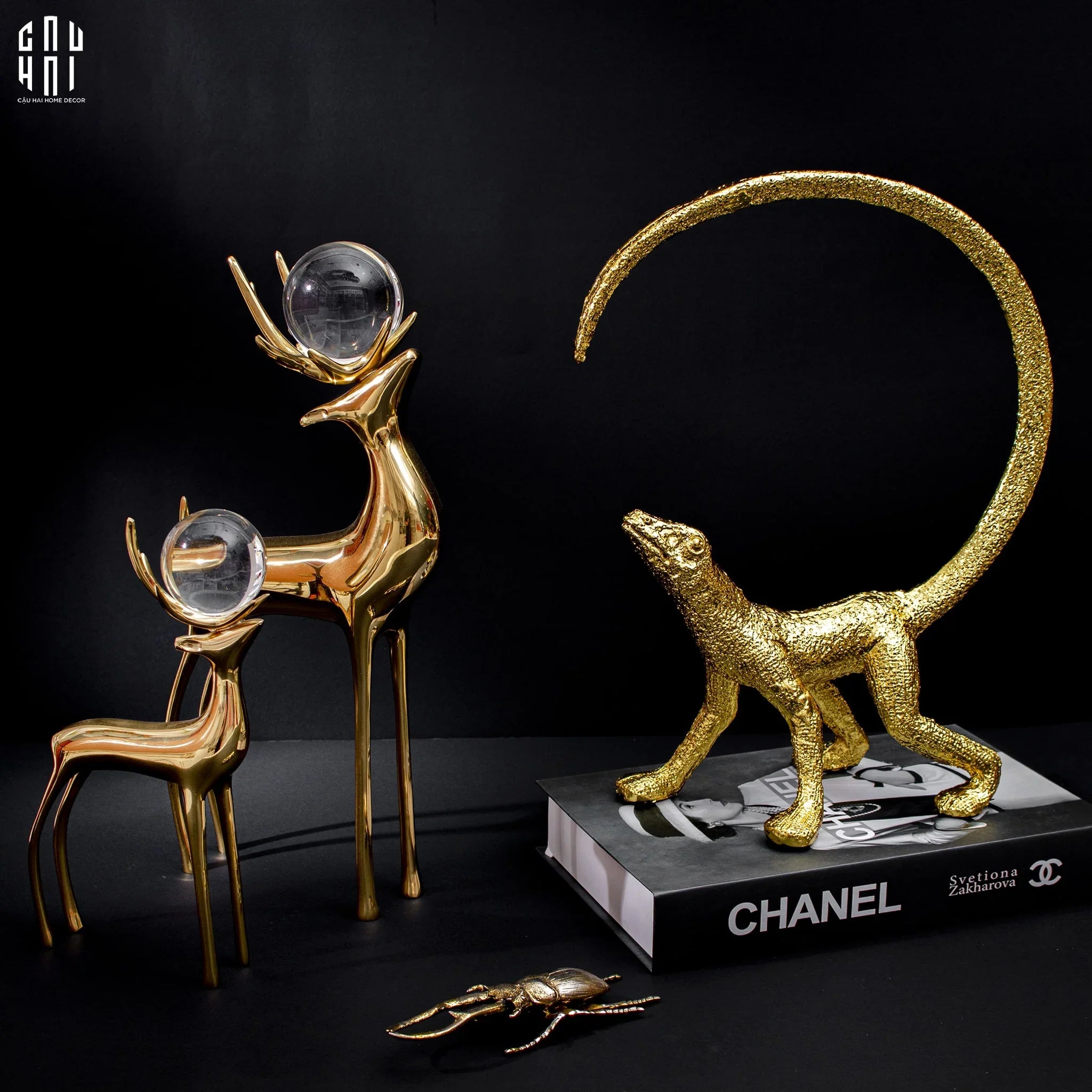 TƯỢNG GOLDEN LIZARD FW25