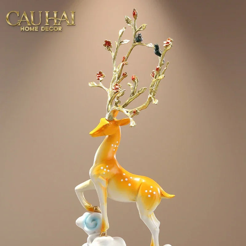 tet-couture-tuong-huou-kim-thien-huu-celestial-antler-peak-sculpture-h89-tuong-trang-tri-cau-hai-home-decor-3 - CẬU HAI HOME DECOR