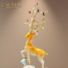 tet-couture-tuong-huou-kim-thien-huu-celestial-antler-peak-sculpture-h89-tuong-trang-tri-cau-hai-home-decor-3 - CẬU HAI HOME DECOR