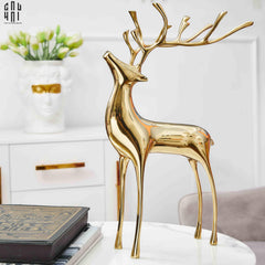 Tượng Hươu Golden Goddess Elk-CẬU HAI HOME DECOR